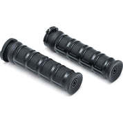 Kuryakyn Dillinger Grips for V-Twin Dual Cable Satin Black