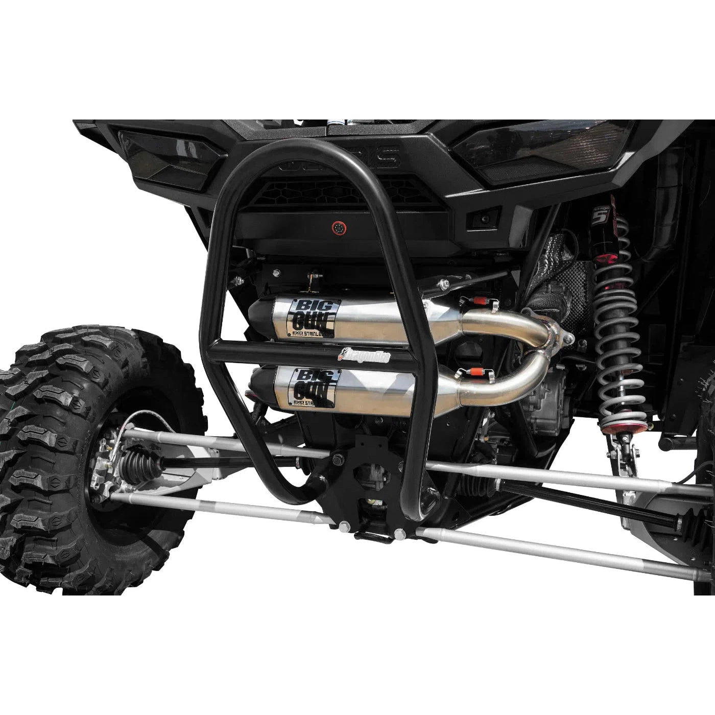DragonFire Racing Strike Rear Bumper for RZR XP 1000 Models - Black - 01-1131