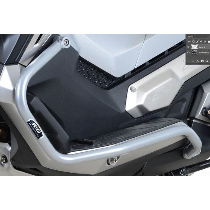 R&G Racing Black Adventure Bars For 2017-2024 Honda X-ADV (750) AB0030BK