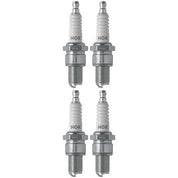 Set 4 NGK Standard Spark Plugs for Kawasaki KX125-E 1987-1986 Engine 125cc