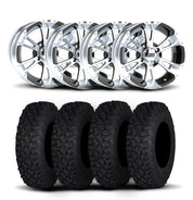 ITP SS212 15" Matte Black Wheels And Coyote Tires [33x10R-15]