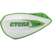 Cycra Cyclone Handguards White/Green - 1CYC-0056-241