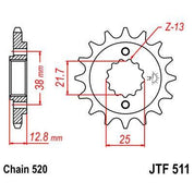 Front & Rear Sprocket Kit for KAWASAKI KLR650 C1-C8 95-03 JT Sprockets
