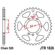Front & Rear Sprocket Kit for SUZUKI LT230 E- H,J,K,L,M,N,P 86-93 JT Sprockets