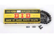 DID 428H Heavy-Duty Standard Chain 130 Links Natural for ATV/UTV