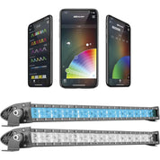 XK Glow App Controlled RGBW LED Light Bar Black 32" - XK-BAR-32