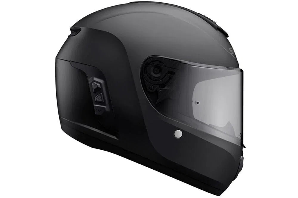 SENA Momentum INC Helmet Matte Black MD Full Face Pinlock MOI-STD-MB-M-01