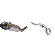 TI Megabomb Header & Factory 4.1 RCT Stainless SO Muffler for KTM 250 XC-F 16-17