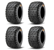Full Set Of Maxxis RAZR Cross Bias (6 Ply) ATV Tires 22x11-9 (4)