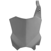 Acerbis Grey Front Number Plate for Kawasaki - 2449390011