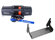 Viper V2 ATV Winch Kit 4500 lb Standard Spool With 40 Feet Orange Synthetic Rope With Mount For Polaris Models 2003-2006