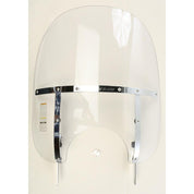 National Cycle Clear SwitchBlade Chopped Quick Release Windshield With Mount Kit, Straight Forks