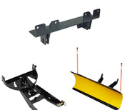 Denali Black UTV Snow Plow Kit For Kubota RTV1100 2013