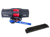 Viper V2 UTV Winch Kit 3500 lb Standard Spool With 40 Feet Blue Synthetic Rope With Mount For Polaris Ranger Models 2020-2022