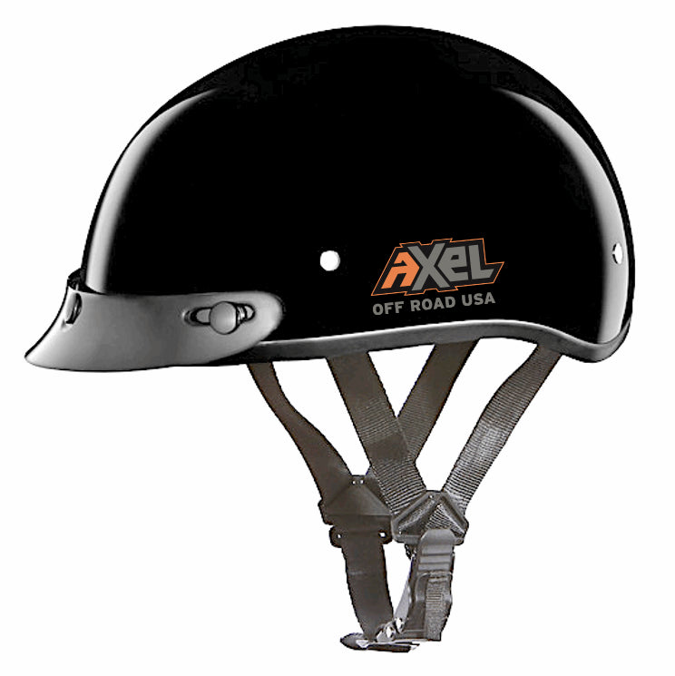 Axel Off Road USA KID'S D.O.T. Off Road Trail Daytona Helmet Gloss Black