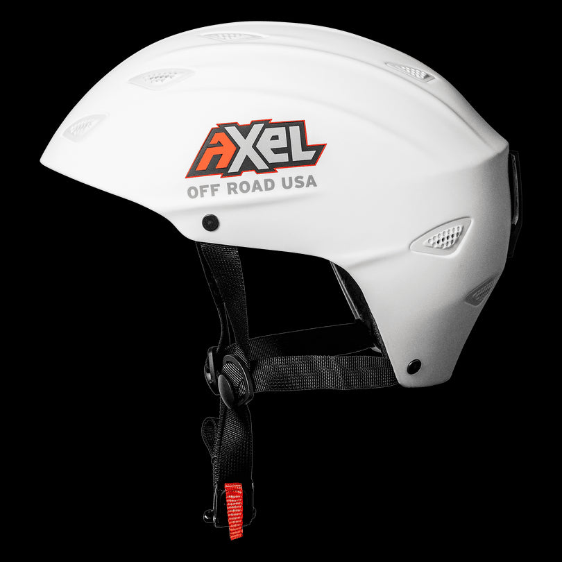 Axel Off Road USA GRIT D.O.T. Helmet - Moon White Matte