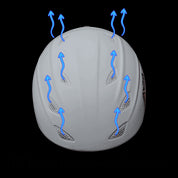 Axel Off Road USA GRIT D.O.T. Helmet - Moon White Matte