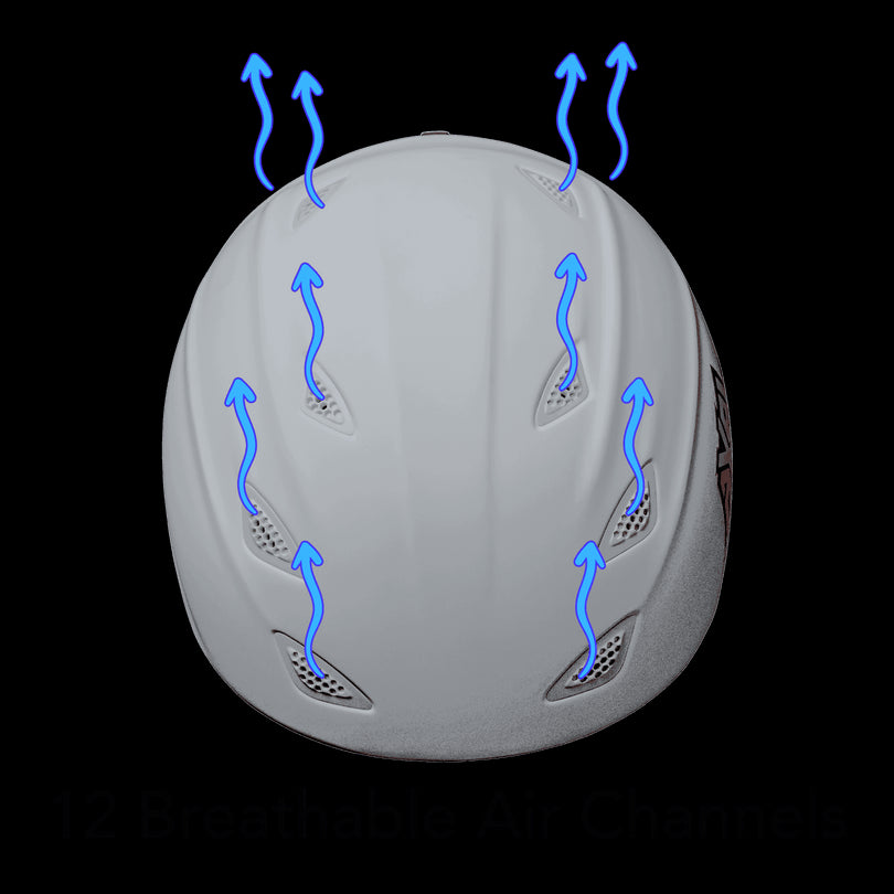 Axel Off Road USA GRIT D.O.T. Helmet - Moon White Matte