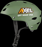 Axel Off Road USA Off Road Trail Helmet - Military Green Matte