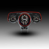 Intellitronix LED Analog Gauge Cluster Set With Black Faceplate For 1957 Chevrolet Bel Air