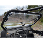 SuperATV Arctic Cat Wildcat Trail Scratch Resistant Flip Windshield FWS-AC-T-70