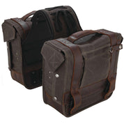 Burly Brand Voyager Throw Over Saddlebags Dark Oak - B15-1002D