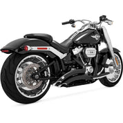 Vance & Hines 46075 Black Big Radius 2-2 Exhaust for 18-19 Harley Softail FLFB FXBR