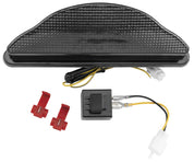 Integrated and Sequential Taillight For Yamaha XV1700 Road Star Warrior 2002-2009 Tinted/Smoke