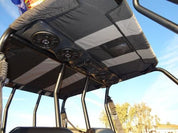 SSV Works 4 Speaker Overhead Sound Bar With 6.5" Speaker Pods For Polaris Ranger 06-16