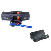 Viper V2 UTV Winch Kit 3500 lb Standard Spool With 40 Feet Green Synthetic Rope With Mount For Kawasaki Teryx/Teryx4 750 2014-2020