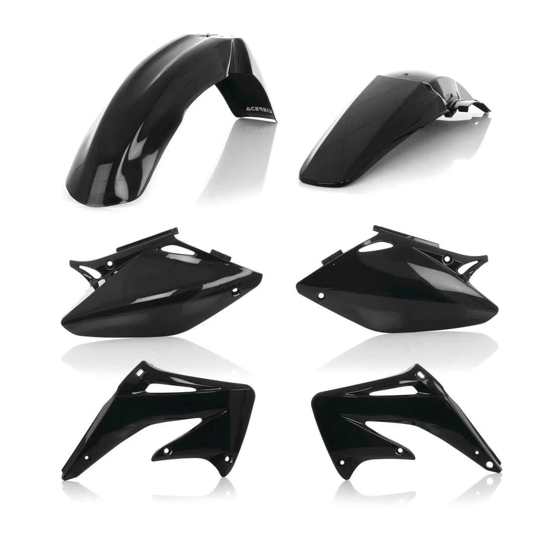 Acerbis Black Standard Plastic Kit for Honda - 2070960001