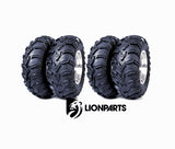 Juego de 4 neumáticos para ATV ITP Mud Lite 25x8-12 25x10-12 Mudlite 25x8x12 25x10x12 6 capas