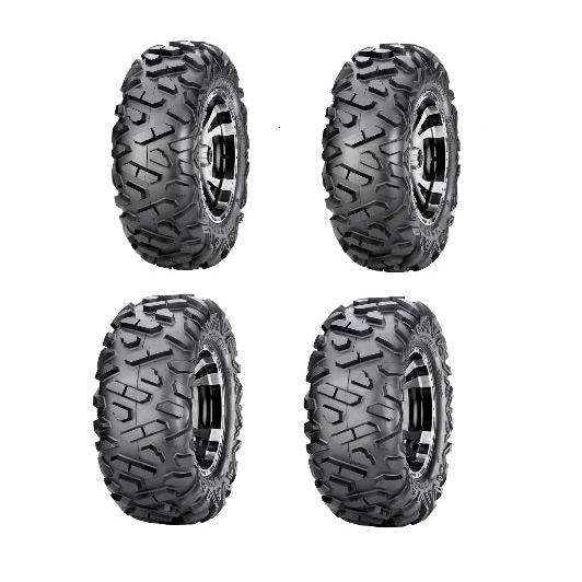 Full Set Of Maxxis Bighorn Radial 26x9R-12 And 26x12R-12 Tires (4)