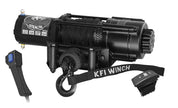 Winch Kit 4500 lb Wide For Polaris RZR XP 1000 High Lifter 2018-2021 (Synthetic Rope)
