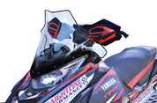 Powermadd Yamaha Sr Viper Mid Clear W/ Black 17" 14530