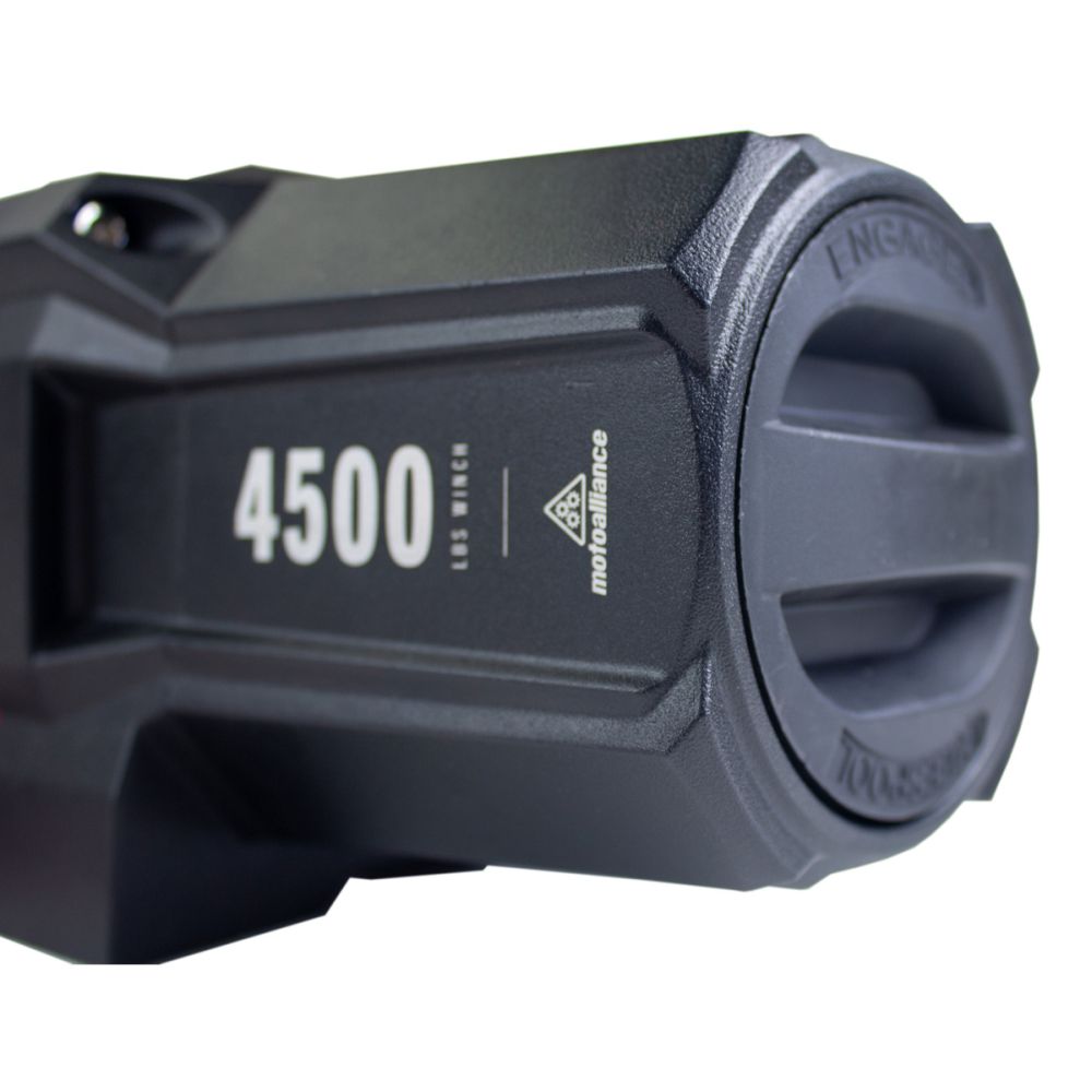 Viper V2 ATV Winch Kit 4500 lb Standard Spool With 40 Feet Black Synthetic Rope With Mount For Honda Foreman Rubicon 500/Rancher 420 2014-2021