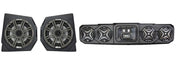 SSV Works 6.5'' Kicker Speakers W/ 4 Speaker Overhead Sound Bar For Can-Am HD10 18-22