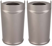 Arlen Ness Smooth Titanium Fork Boot Covers 20-005