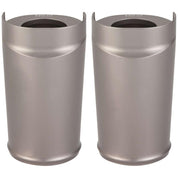 Arlen Ness Smooth Titanium Fork Boot Covers 20-005