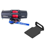 Viper V2 UTV Winch Kit 3500 lb Standard Spool With 40 Feet Orange Synthetic Rope With Mount For Textron Wildcat XX 2018-2019