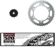520 BMXR Sealed Chain, Front & Rear Steel Sprocket Kit for YAMAHA FZ6R 2009-2015
