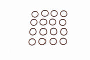 WSM Fuel Rail O-Ring Kit for Mercury / Mariner 75 - 300 Hp DFI 99-18 600-160-35