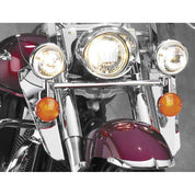 National Cycle Lower Deflectors for Switchblade Windshield 13.75" Chrome N763A
