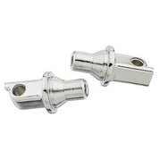 Kuryakyn Chrome Tapered Footpeg Adapters 8805