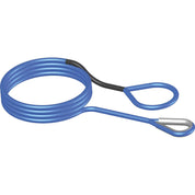 KFI Synthetic Winch Line; 15/64" x 50 ft.; Extension Cable; Blue SYN-EXT-B50