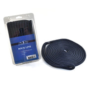 WSM 3/8'' x 15' Nylon Navy Blue Dock Line 1000-3815NB