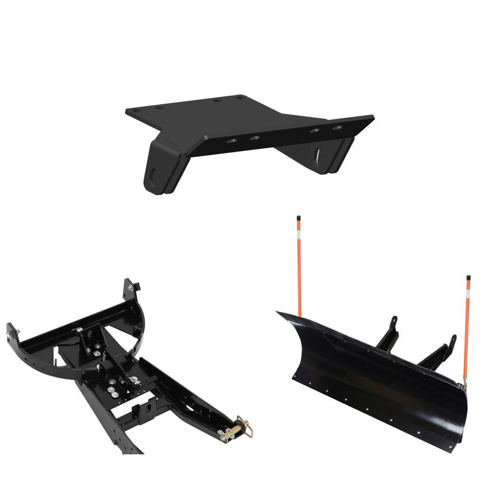 Denali Black UTV Snow Plow Kit For CF-Moto ZFORCE 500 2016-2020