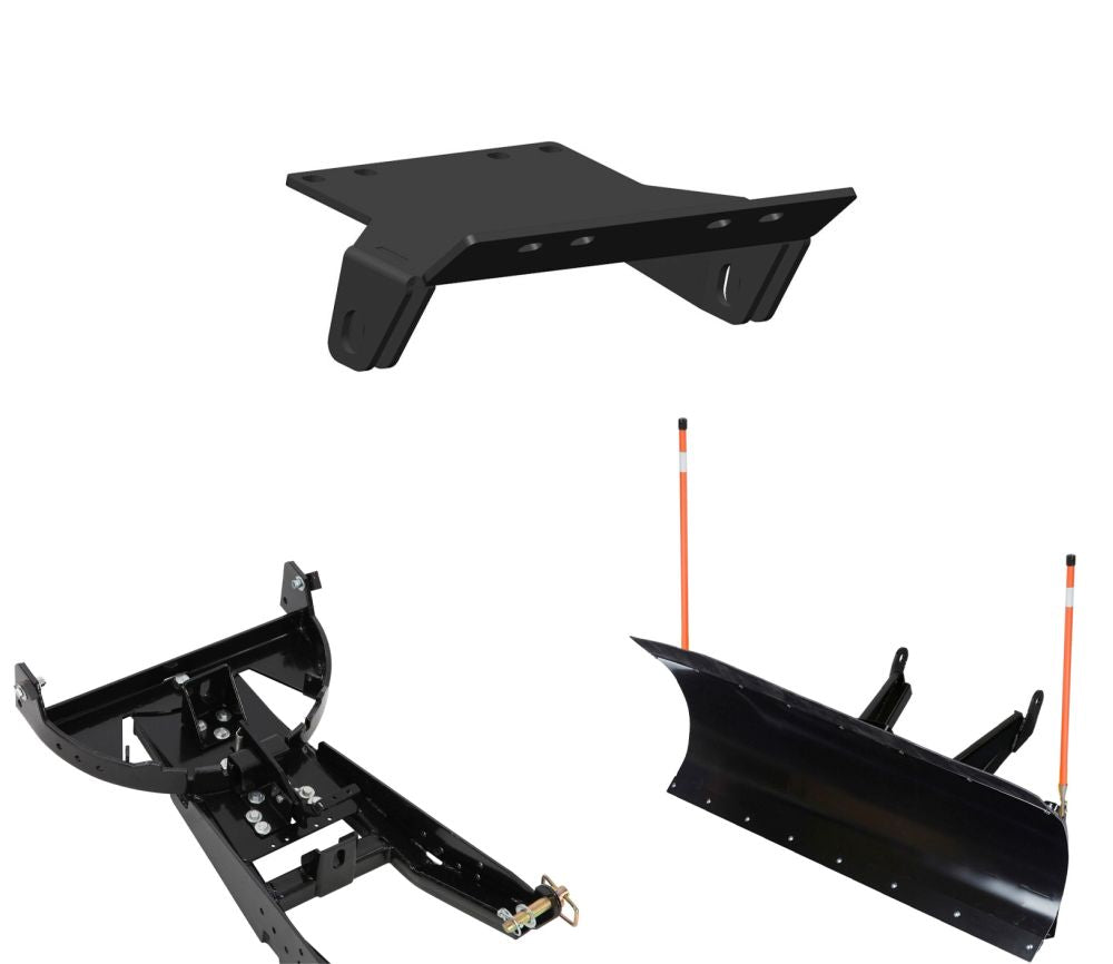 Denali Black UTV Snow Plow Kit For CF-Moto ZFORCE 500 2016-2020