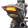 New Rage Cycles Fender Eliminator Tucked Black - HYPER-FE-T