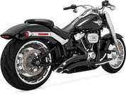 Vance And Hines Big Radius 2-Into-2 Black With Fuelpak FP4